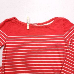 Banana Republic Long Sleeve Casual Shirt Womens Size Small S Red White